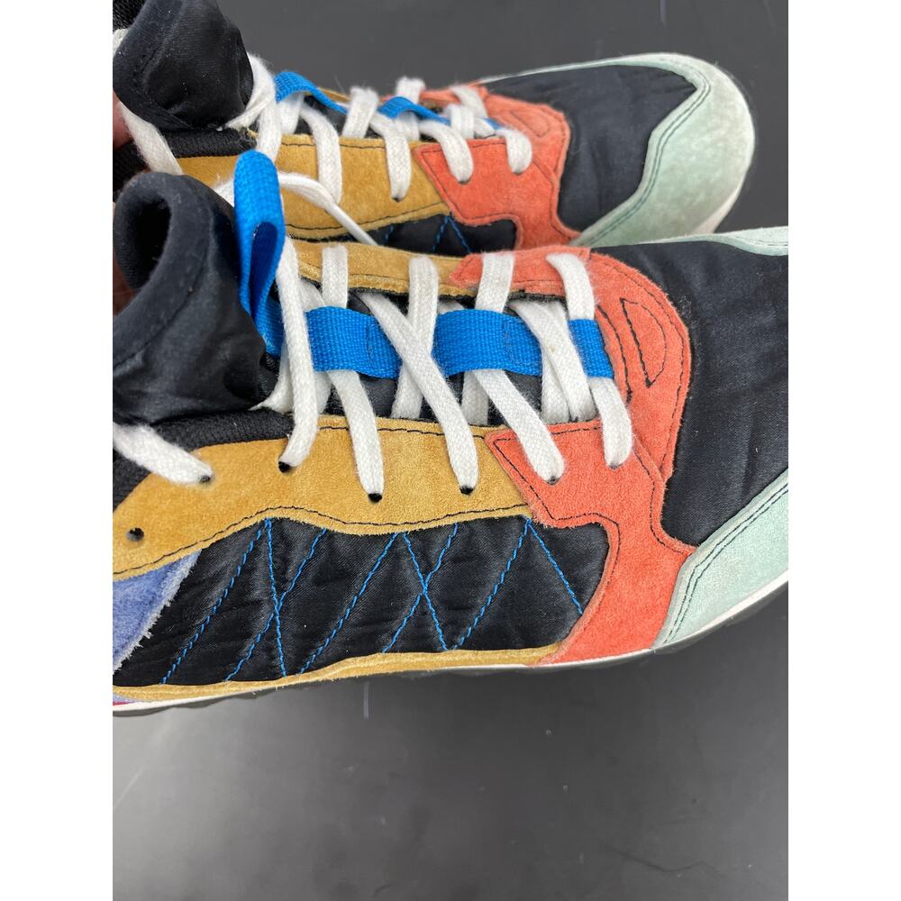 Merrell Alpine Retro Sneaker Multi-Color Block Suede Women's Size 10 - Picture 7 of 9